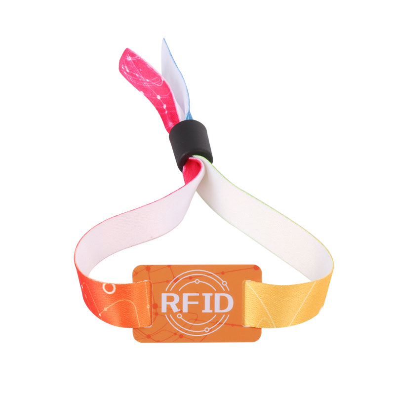 125Khz ID Rfid Nylon Armbånd Nærhedsvævede armbånd